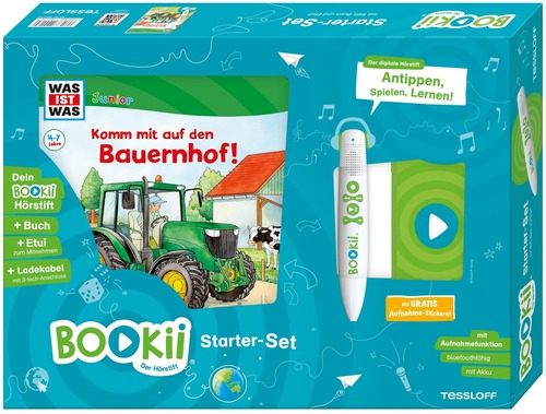 BOOKii Starter-Set WAS IST WAS Junior Komm mit auf den Bauernhof!