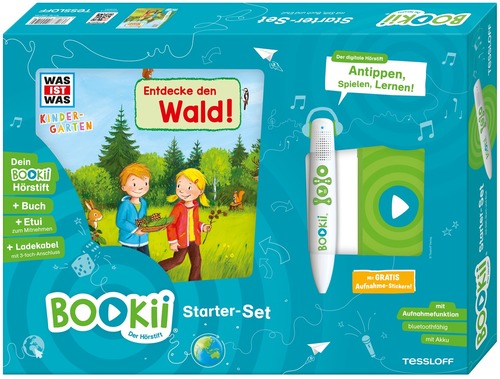 BOOKii Starter-Set WAS IST WAS Kindergarten Entdecke den Wald!