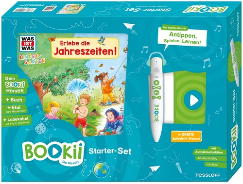 BOOKii Starter-Set WAS IST WAS Kindergarten Erlebe die Jahreszeiten!