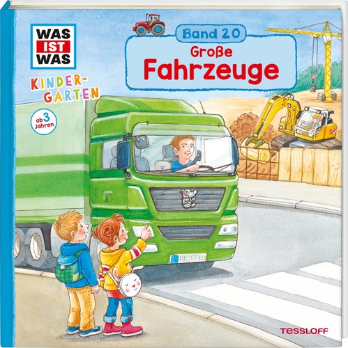 WAS IST WAS Kindergarten Band 20: Große Fahrzeuge