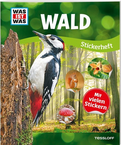 WAS IST WAS Stickerheft. Wald