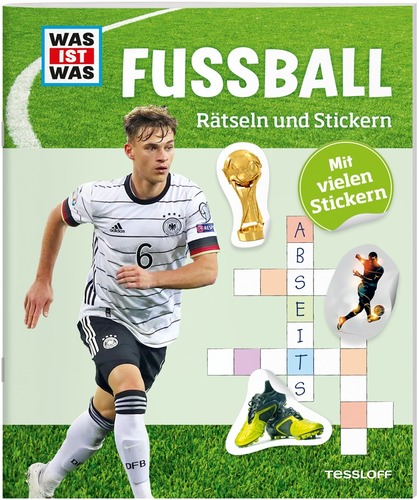 WAS IST WAS Rätseln und Stickern. Fußball