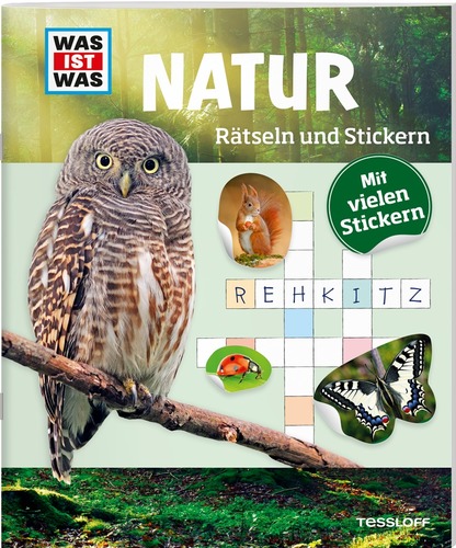 WAS IST WAS Rätseln und Stickern. Natur