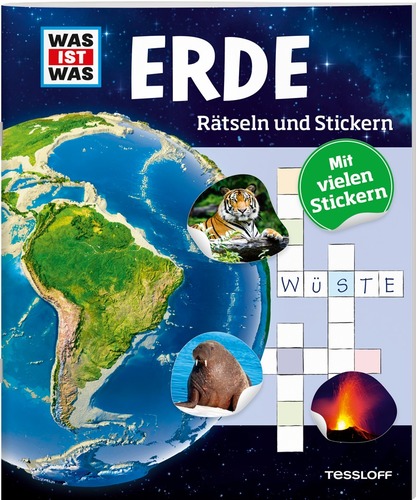 WAS IST WAS Rätseln und Stickern. Erde