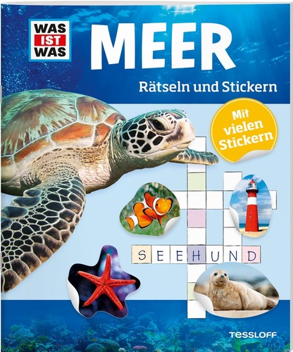 WAS IST WAS Rätseln und Stickern. Das Meer