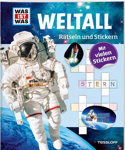 WAS IST WAS Rätseln und Stickern. Weltall