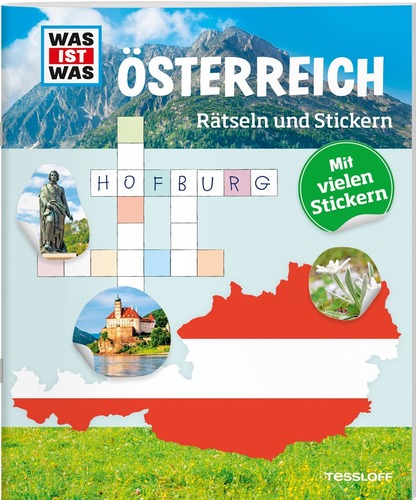 WAS IST WAS Rätseln und Stickern. Österreich