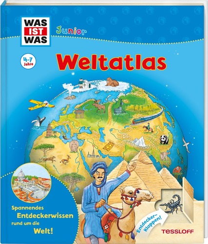 WAS IST WAS Junior Weltatlas