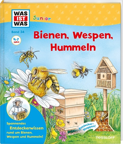 WAS IST WAS Junior Band 34: Bienen, Wespen, Hummeln