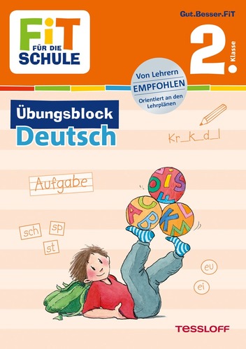 FiT FÜR DIE SCHULE. 2. Klasse. Übungsblock Deutsch