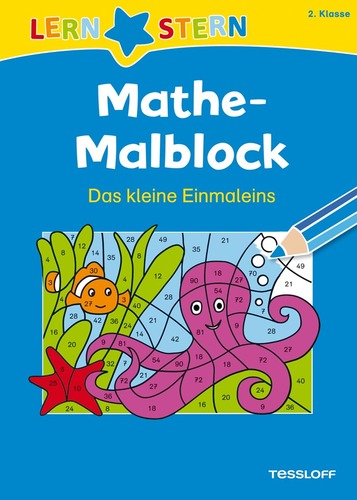 LERNSTERN. Mathe-Malblock. Das kleine Einmaleins