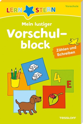 LERNSTERN. Mein lustiger Vorschulblock. Zählen und Schreiben