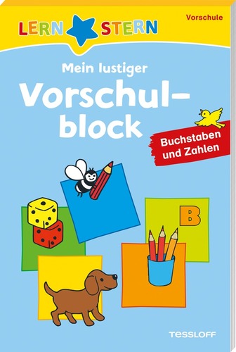 LERNSTERN. Mein lustiger Vorschulblock. Buchstaben und Zahlen