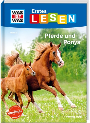 WAS IST WAS Erstes Lesen. Band 7: Pferde und Ponys