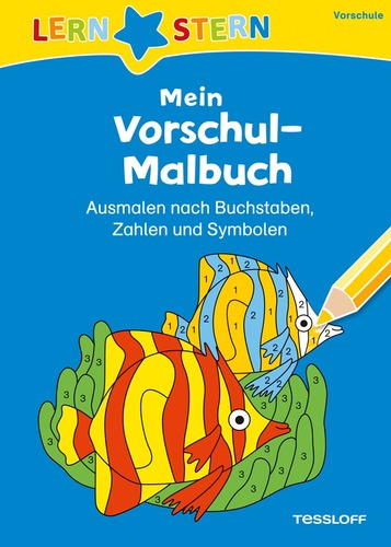 LERNSTERN. Mein Vorschul-Malbuch