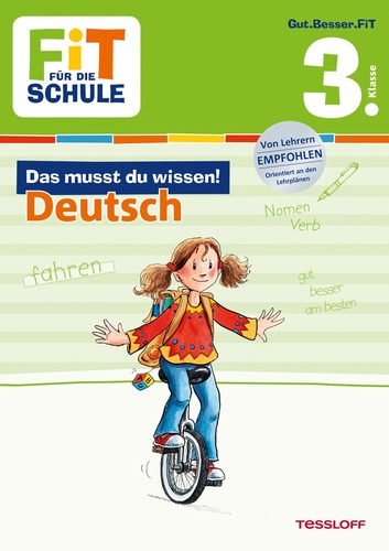 FiT FÜR DIE SCHULE. 3. Klasse. Das musst du wissen! Deutsch