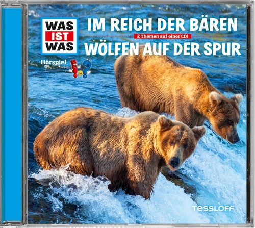 WAS IST WAS Hörspiel-CD: Im Reich der Bären/ Wölfen auf der Spur