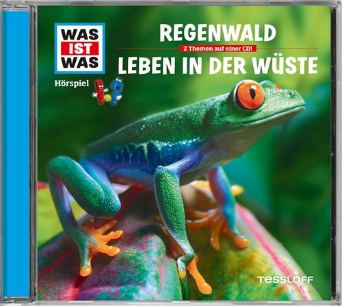 WAS IST WAS Hörspiel-CD: Regenwald / Leben in der Wüste