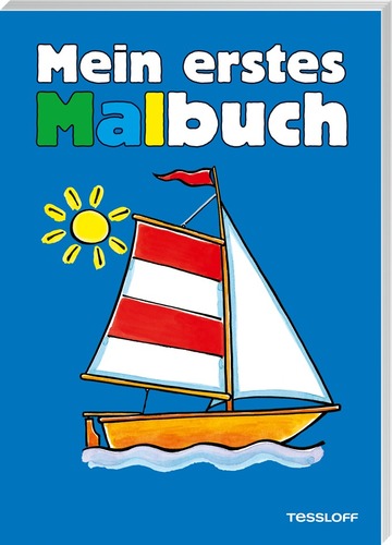 Mein erstes Malbuch (blau)