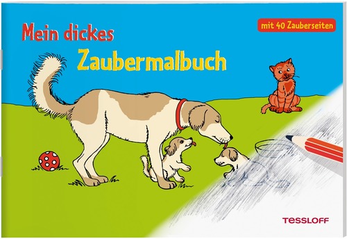 Mein dickes Zaubermalbuch