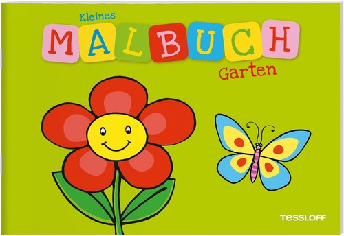 Kleines Malbuch. Garten