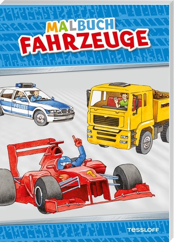 Malbuch. Fahrzeuge