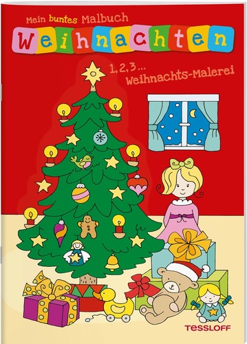 Mein buntes Malbuch. Weihnachten