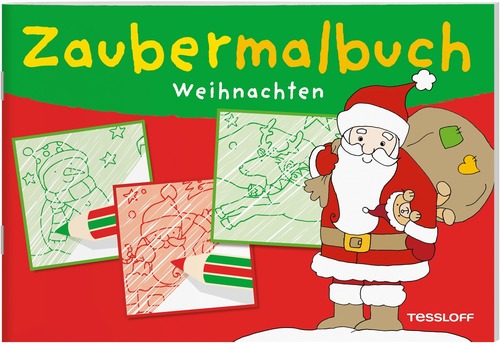 Zaubermalbuch. Weihnachten