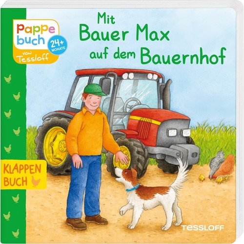 Mit Bauer Max auf dem Bauernhof. Klappenbuch