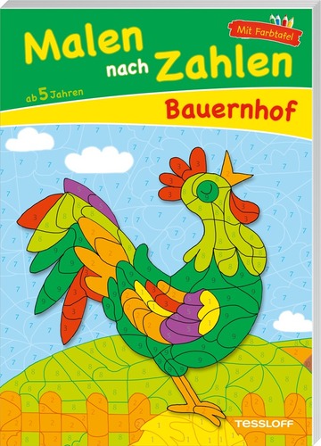 Malen nach Zahlen. Bauernhof