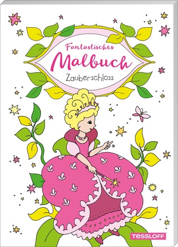 Fantastisches Malbuch. Zauberschloss