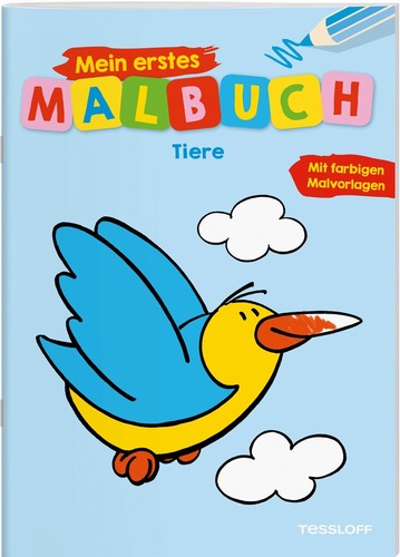 Mein erstes Malbuch. Tiere