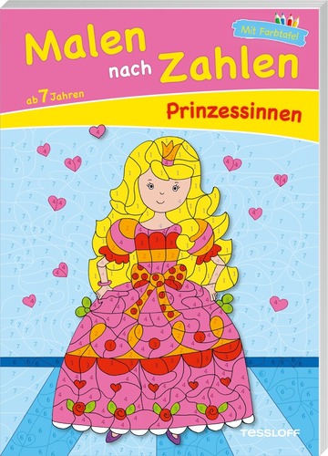 Malen nach Zahlen. Prinzessinnen