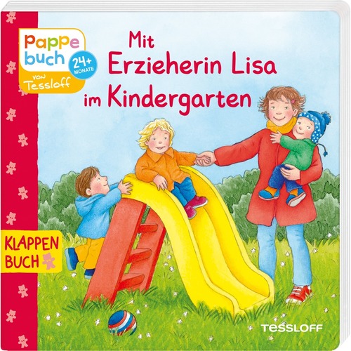 Mit Erzieherin Lisa im Kindergarten. Klappenbuch