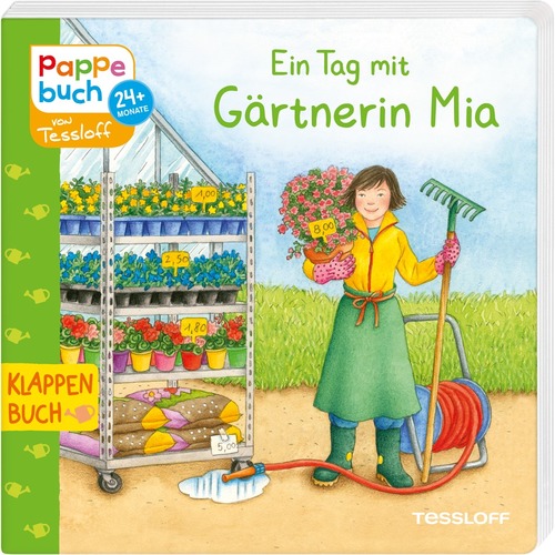 Ein Tag mit Gärtnerin Mia. Klappenbuch