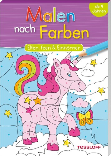 Malen nach Farben. Elfen, Feen & Einhörner