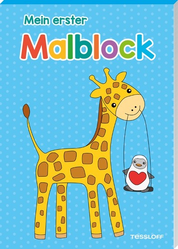 Mein erster Malblock. Giraffe