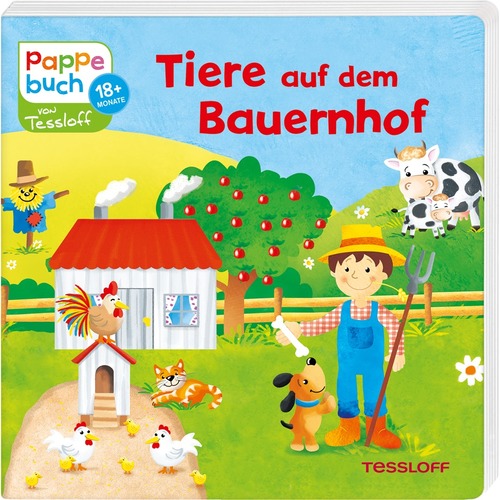 Pappebuch. Tiere auf dem Bauernhof