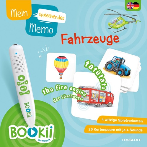 BOOKii. Mein sprechendes Memo Fahrzeuge