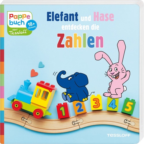 Elefant und Hase entdecken die Zahlen