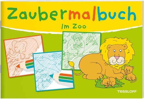 Zaubermalbuch. Im Zoo