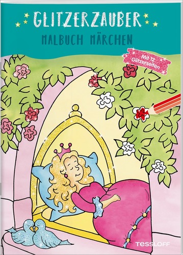 Glitzerzauber Malbuch. Märchen