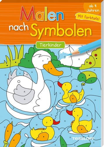 Malen nach Symbolen. Tierkinder