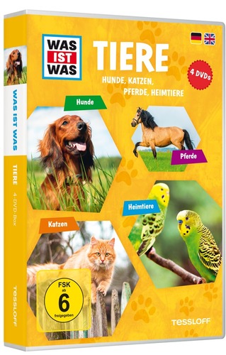 WAS IST WAS 4er DVD-Box Tiere