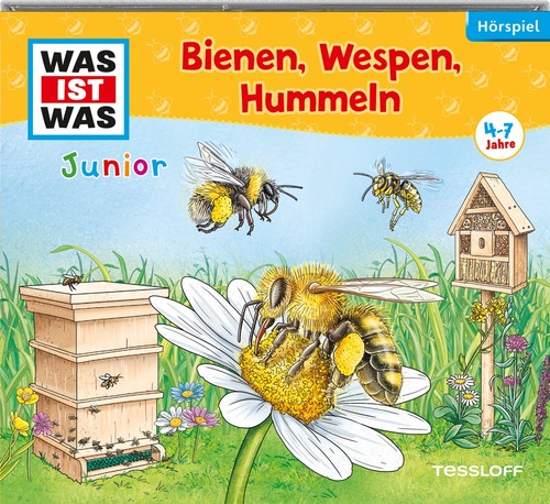 WAS IST WAS Junior Hörspiel-CD. Bienen, Wespen, Hummeln