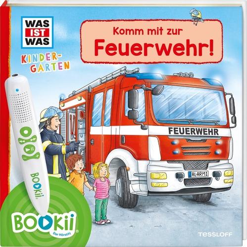 BOOKii WAS IST WAS Kindergarten Komm mit zur Feuerwehr!